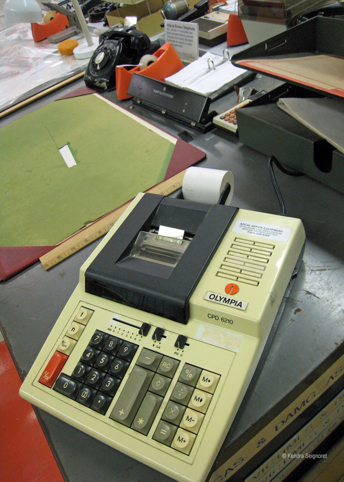 Diefenbunker - old calculator