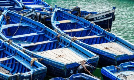 The Famous Blue Boats of Essaouira