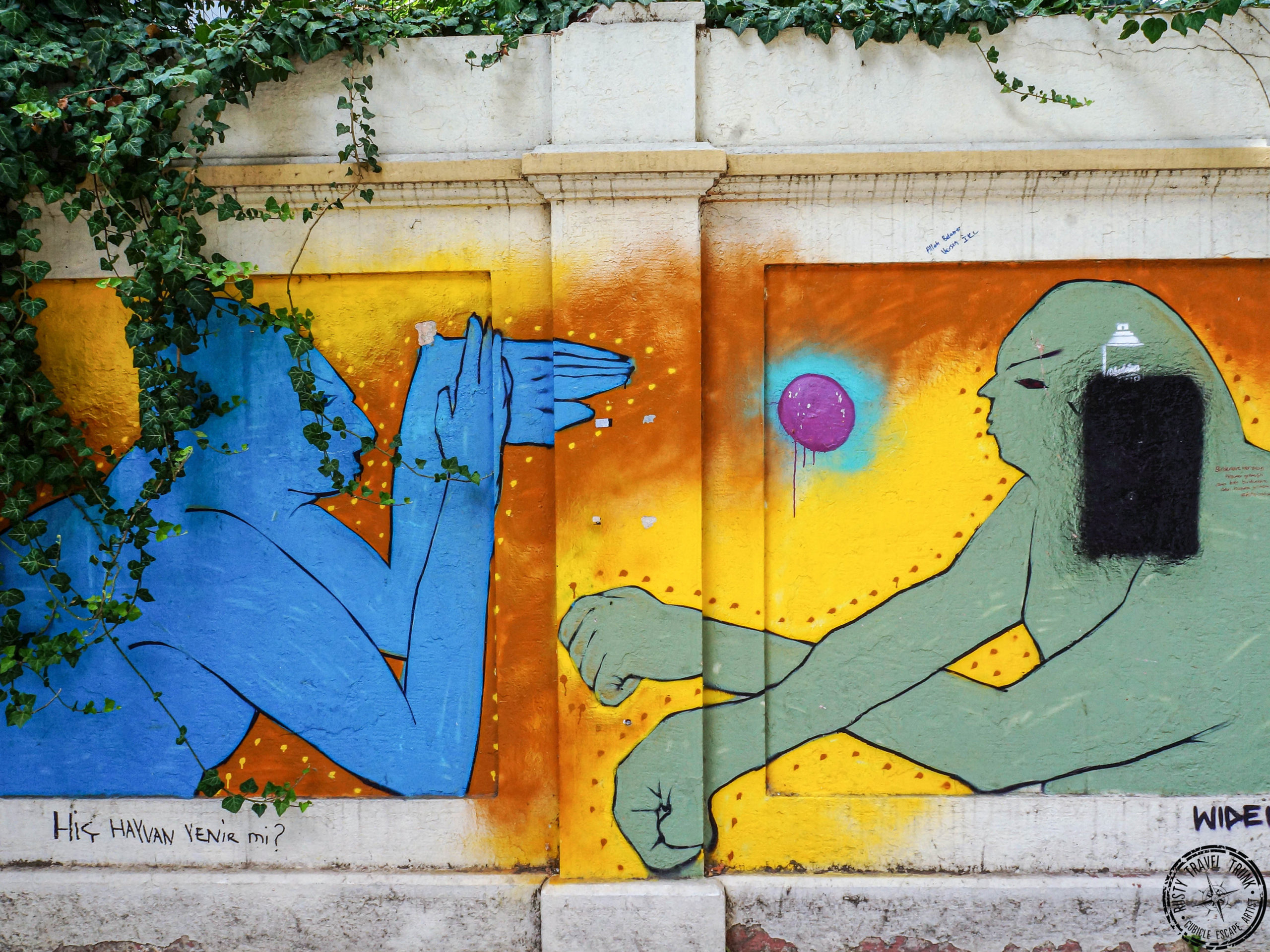 Istanbul Asian side - street art